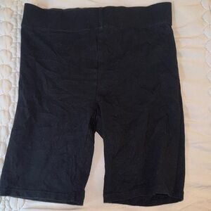 Cotton biker shorts